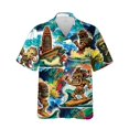 thumbnail image 3 of Nuevas camisas hawaianas con estampado Tiki 3D para hombres, camisa retro para hombres, ropa informal holgada para hombres, nueva moda 2024, camisa de manga corta para hombres, 3 of 5
