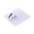 thumbnail image 5 of Gancho Adhesivo - 20 Piezas Ganchos Autoadhesivos Transparentes 5 kg (máx.), Para Colgar Baño, Cocina, Techo, Colgar, Pared, Puerta, Albornoces, Toallero, 5 of 5