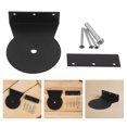 thumbnail image 1 of Houderco 1Jgo Accesorios Duraderos Para Soportes De Inoxidable Para Rascador De Pared Negro, 1 of 8