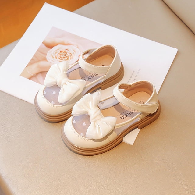 QIPOPIQ Chaussures de Princesse pour Fillette, Chaussures de Robe pour Petite Fille, Uniforme Scolaire, Fête, Mariage