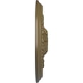 thumbnail image 4 of Ekena Millwork 18 1/2"W x 13 1/2"H x 1 7/8"P Saverne Ceiling Medallion, Hand-Painted Mississippi Mud, 4 of 4