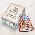 thumbnail image 2 of Snowman and Christmas Cottage Mercury Glass Ornaments by G. Debrekht - Christmas Decor - 776033, 2 of 6