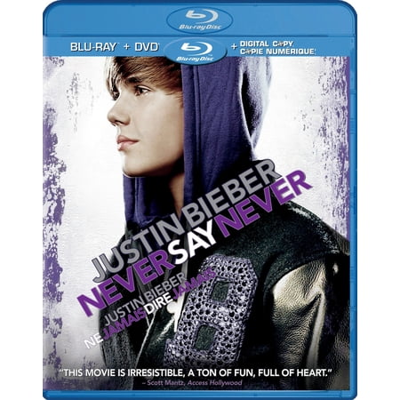 Pre-Owned Justin Bieber: Never Say Never Blu Ray/DVD Combo with Digital Copy [Blu-ray]