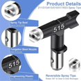 thumbnail image 2 of Sprayer Tips,6Pcs Airless Paint Sprayer Tips Reversible Sprayer Tips, 2 of 5