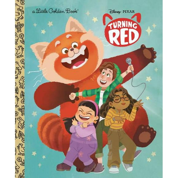 Little Golden Book: Disney/Pixar Turning Red Little Golden Book (Hardcover)