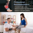 thumbnail image 3 of Advancent Soporte de tobillo Cinturón auxiliar Brace Lace Up Foot Wrap Hombres Mujeres para gimnasio Ropa Deportiva, Zapatos L, 3 of 6
