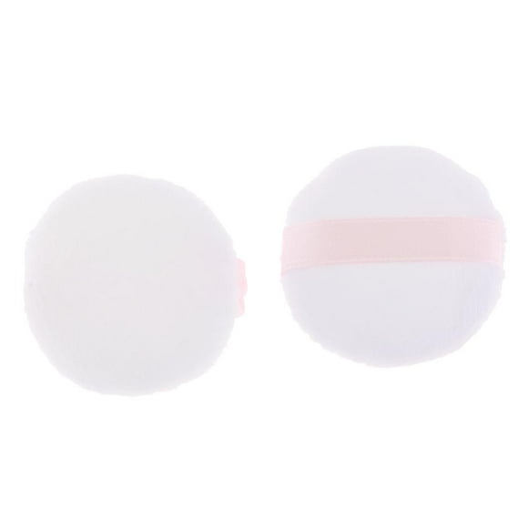 Juego de herramientas cosméticas jinwen Esponja de maquillaje 2 piezas Rosado