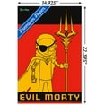 thumbnail image 3 of Rick And Morty - EVil Morty Wall Poster, 14.725" x 22.375", 3 of 3