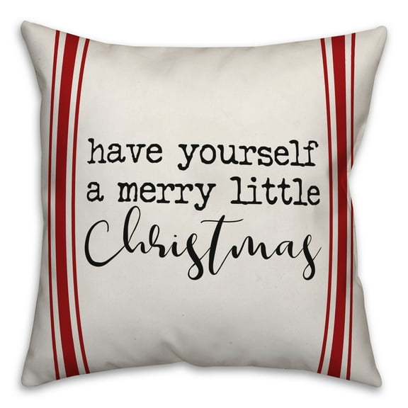 Creative Products Have yourself a merry little Christmas 18x18 Indoor / Outdoor Pillow