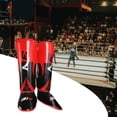 thumbnail image 4 of Espinilleras Muay Thai Shamjiam Rojo L, 4 of 9