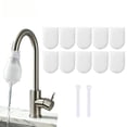 thumbnail image 2 of 10PCS Disposable Faucet Filter Socks Anti-Splash Kitchen Sink Water Filter Mesh Bags Universal Water Sediment Capture Screen Covers with 2 Fastening Straps for Bathroom Kitchen Tap, 2 of 8