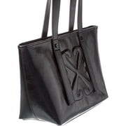 Off-White Classic Day Off Small East West Leather Tote, Black