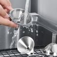 thumbnail image 4 of ziyahihome Mini Stainless Steel Funnels 3Pcs/Set Portable Spices Wine Flask Filter Kitchen Gadgets Utensil, 4 of 6
