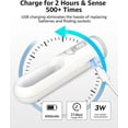 thumbnail image 6 of ABCISI Rechargeable Motion Sensor Night Light, 2-in-1 Portable LED Night Light, Flashlight with Dusk to Dawn Sensor for Bedroom, Bathroom, Baby Nursery, Toilet, Reading, Camping (Warm White, 2 Pack), 6 of 8