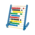 thumbnail image 2 of Education Abacus for Kids Math 10 Row Wooden Counting Frame Abacus Teach Counting, Addition and Subtraction, Math Number Game Preschool Learning Toys Blue, 2 of 8