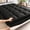 Gray, variant on 1pc Extra Thick Quilted Fitted Sheet, Grid Stitched Mattress Protector, Non-Slip Full Enclosure Bed Cover, All-Season(BLUE,CK)