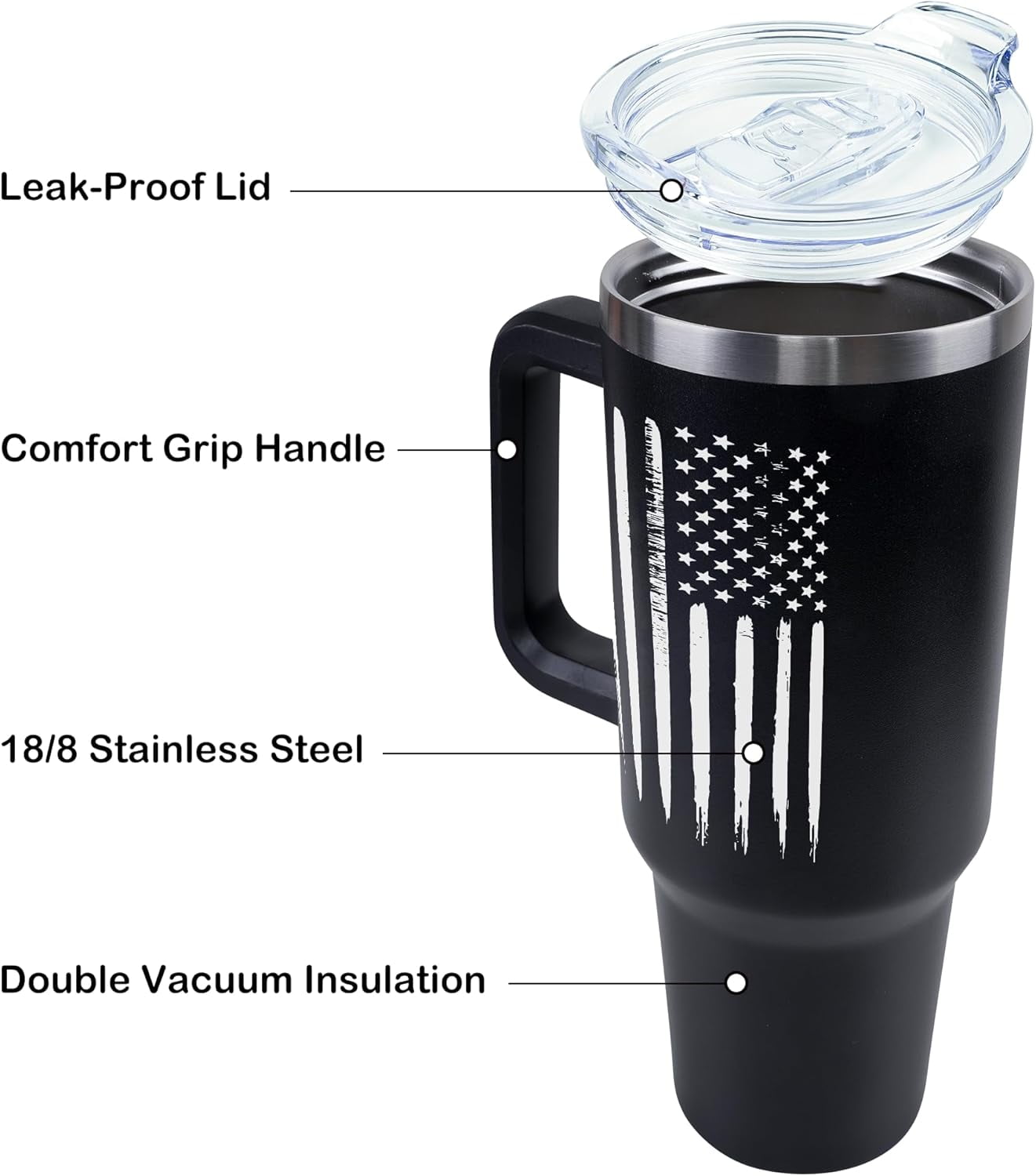 Inspirational Gifts for Women, Birthday Gifts for Mom Women Best Friend Her, 40 oz Tumbler with Handle and Straw, Christmas,Valentines Day,Mothers Day Gifts for Wife Female Sister Daughter Coworker