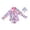 Hot Pink, variant on Shadoumai Girls Long Sleeve Floral Ruffle Swimsuit Sun Bathing Suit For Toddler Kids,Mermaid Swimsuit With Tail 4T