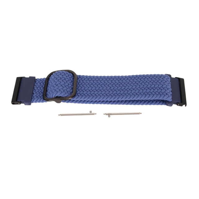 Correa de nailon ajustable de repuesto para reloj deportivo y transpirable para Spartan Suunto 7, color azul oscuro.