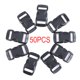 thumbnail image 4 of 50 correas de hebillas de liberación lateral de 10 mm para mochila de pulsera Paracord, 4 of 5
