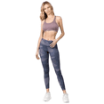 thumbnail image 2 of Women's Camoflage Printed Activewear Leggings - Navy Blue, XL, 2 of 5