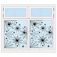 thumbnail image 5 of Halloween Wall Stickers Spider Web Window Stickers Window Glass Decorative Stickers 2pcs Black, 5 of 5