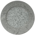 thumbnail image 3 of Koyal Wholesale Galvanized Metal Charger Plates, Set of 4, Modern Industrial Wedding Decor, Farmhouse Rustic Table Dcor, 3 of 5