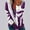 #176-Purple, variant on Womens Shirts Half Zip Sweatshirt Color Block Long Sleeve Casual Shirts Gifts For Women