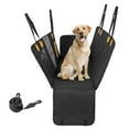 thumbnail image 1 of Gymax Dog Car Seat Cover for Back Seat w/ Mesh Windows Waterproof & Scratch-proof, 1 of 10