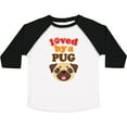 thumbnail image 3 of Inktastic Pug Dog Loved by a Pug Boys or Girls Toddler T-Shirt, 3 of 5