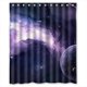 thumbnail image 1 of Cortina de ducha ABPHQTO Planet Impermeable 150x180 cm, 1 of 2