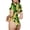 Avocado, variant on Autumn Pumpkins Womens One Piece Swimsuits Modest Tummy Control Bathing Suits Lace Up Slimming Swim Suit-X-Large