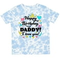 thumbnail image 3 of Inktastic Happy Birthday, Daddy I Love You Boys or Girls Toddler T-Shirt, 3 of 5