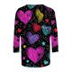 thumbnail image 5 of RKSTN Valentines 3/4 Sleeve Tops for Women Oversized Crewneck Valentine's Day Graphic Printed Short Sleeve T Shirt Womens Casual Round Neck Loose Comfy Loves Heart Print Three Quarter Sleeve Shirts, 5 of 6