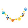 thumbnail image 1 of de Paper Decoration de Cumpleaños Baby Shower Summer Yuyangstore Banner decorativo de fiesta, 1 of 8