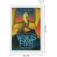 thumbnail image 2 of Dragon Wings Of Fire Diamond Art Kits for Adults Diamond Art Gem Art Painting Full Drill Round Art Gem Painting Kit for Home Wall Decor 12"x16", 2 of 7