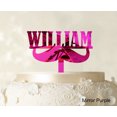 thumbnail image 1 of Custom Name Cake Topper Personalized Mirror Cake Topper Color Option Available 5-7 Inches Wide, 1 of 1