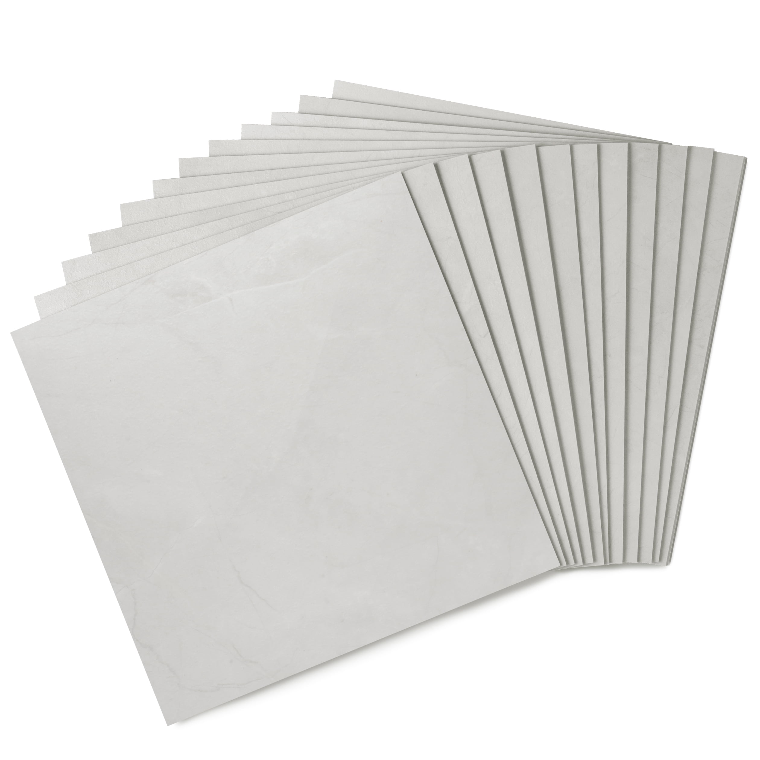 Con-Tact Brand 12" x 12" Pearl Marble Wall Tiles Decorative Self Adhesive Backsplash Texture Tile, for Indoor Bathroom 12 Piece