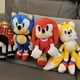 thumbnail image 2 of Sonic Peluche Toy 30cm Amy Rose Knuckles Tails Peluche Lindo Muñeco de Peluche Suave Regalos de Cumpleaños Juguetes para Niños Regalos de Cumpleaños, 2 of 5