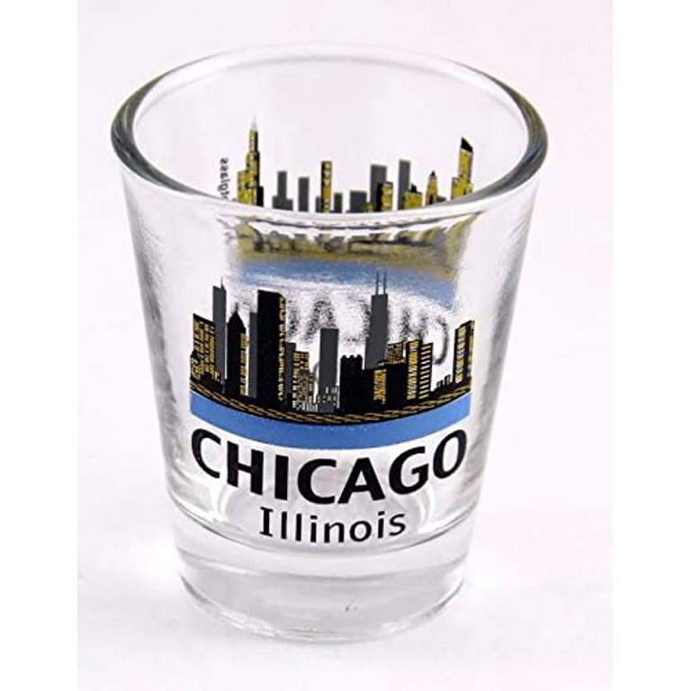 Chicago's Sunset-when The Skyline Meets The Sky In A Fiery Tango