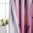 thumbnail image 4 of URMAGIC 1 Panel/39x79"Blackout Window Curtains Eyelet Curtains Grommet Curtains for Bedroom Bathroom Living Room,Pink Reed, 4 of 11