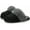 Black, variant on Womens Slippers Fuzzy Memory Foam House Slippers Faux Suede Winter Warm Indoor Shoes, 7-8 White