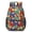 Colorful Butterfly Pattern, variant on Colorful Butterfly Pattern 17" Waterproof Oxford School Backpacks for Teens, S-Shape Padded Straps, for School, Travel, Hiking, Camping