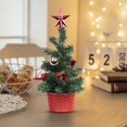 thumbnail image 2 of Christmas Tree Decorations 20Cm Mini Christmas Tree Potted Plant Christmas Decorations for Desktop Display Mini Christmas Tree, 2 of 8