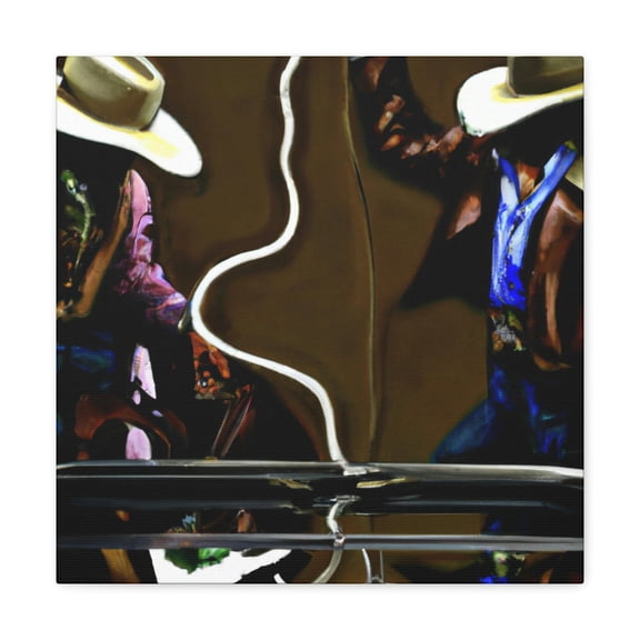 Lassoing Into Baroque - Canvas