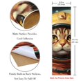 thumbnail image 3 of Cat Emery Surface Skateboard Grip Tape Stickers (Pack of Two) - 8.8x32.6in/22.4x83 cm - PVC Back Material - Easy to Apply - Skateboard Accessories, 3 of 5