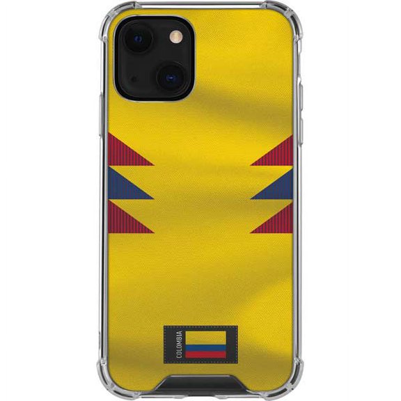 Skinit Countries of the World Colombia Soccer Flag iPhone 14 Plus Clear Case