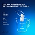 thumbnail image 6 of AQUAPHOR Ideal 7-Cup Water Filter Pitcher - White with 3 x B15 Filters - Fits in the Fridge Door - Reduces Limescale and Chlorine - Ideal for Seven Cups, 6 of 7