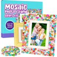 thumbnail image 1 of Marco de fotos en mosaico con diseño de mariquita, color morado, de Craft Kit, para niñas de 8 a 12 años, 1 of 6