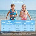 thumbnail image 5 of Gogokids Kids Swim Vest Life Jacket,Toddler Floaties Jacket Buoyancy Swimsuit Trainer Vests Pool Swimming Aid with Dual Safety Strap for Boys and Girls, Fits 24-77 lbs, 5 of 10